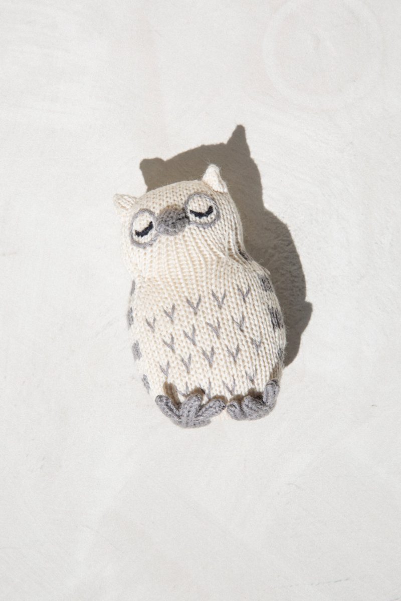 Baby Rattle - Little Owl