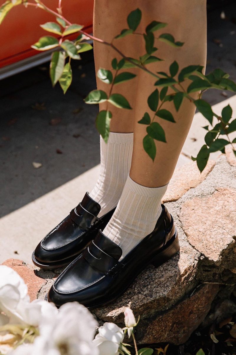 Her Sock — detail