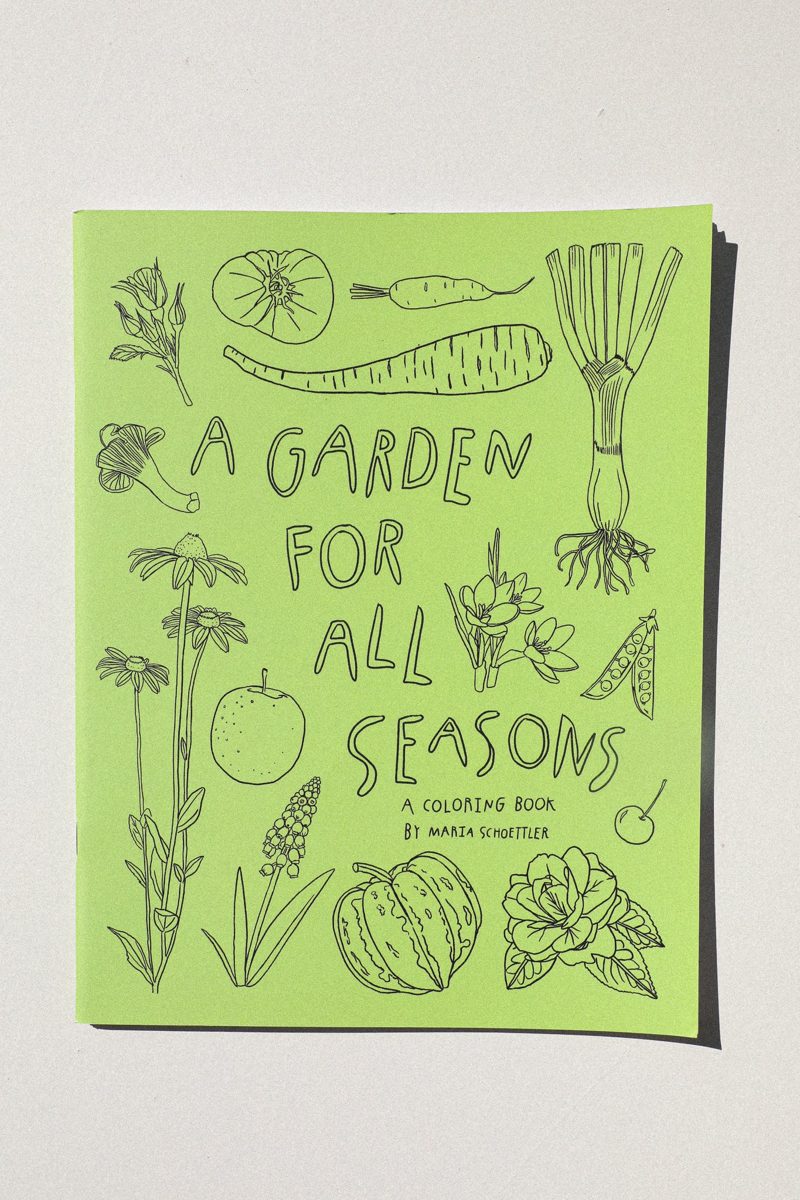 A Garden For All Seasons Coloring Book