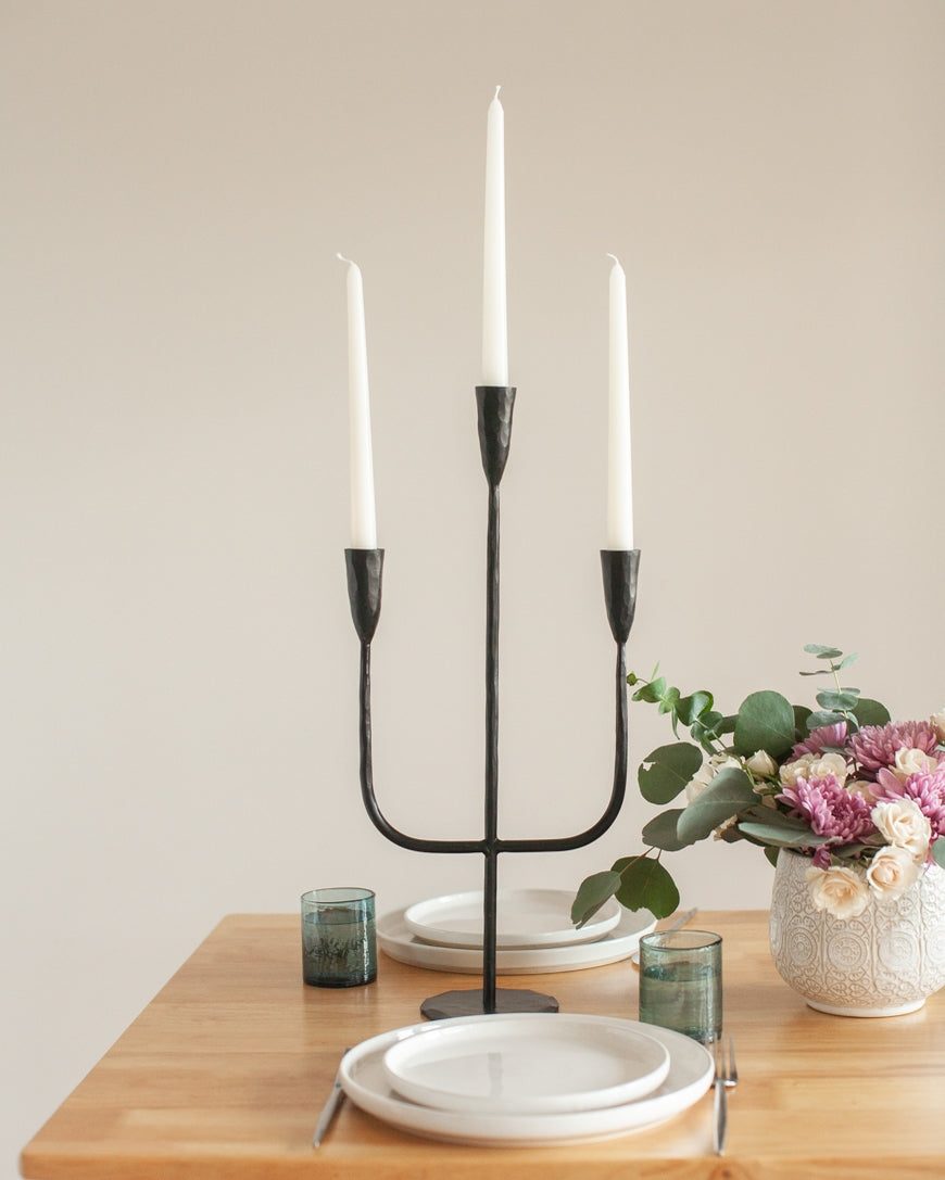 Iron Candelabra — detail