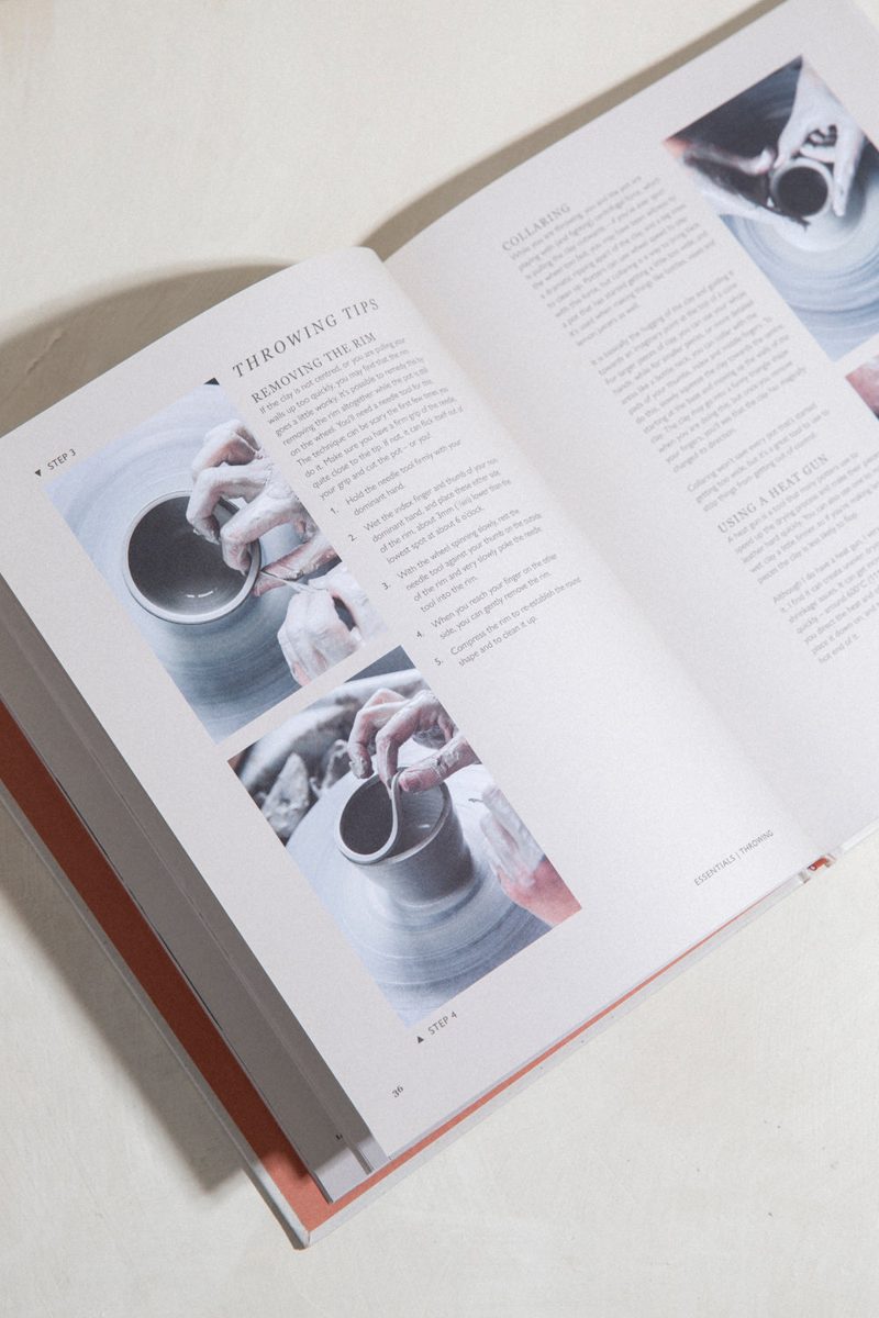 Thrown: A Modern Potter's Guide to Working with Clay on the Wheel — detail