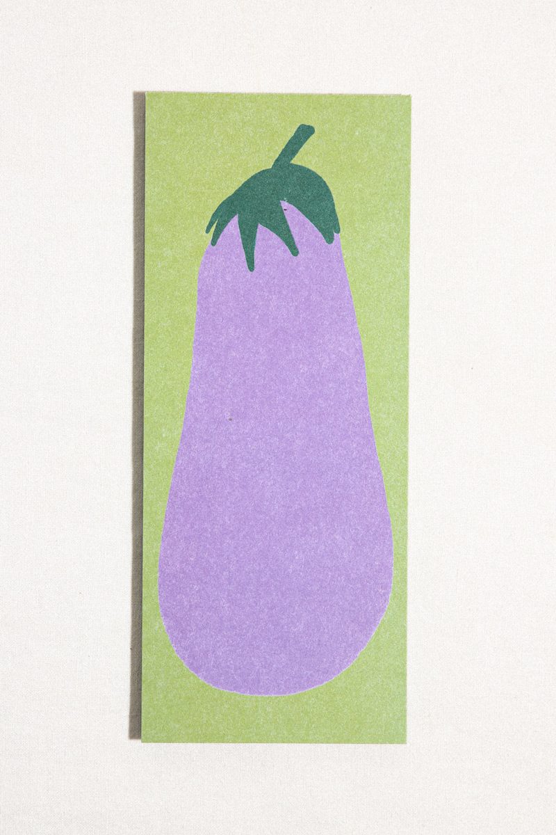 Eggplant Memo Pad
