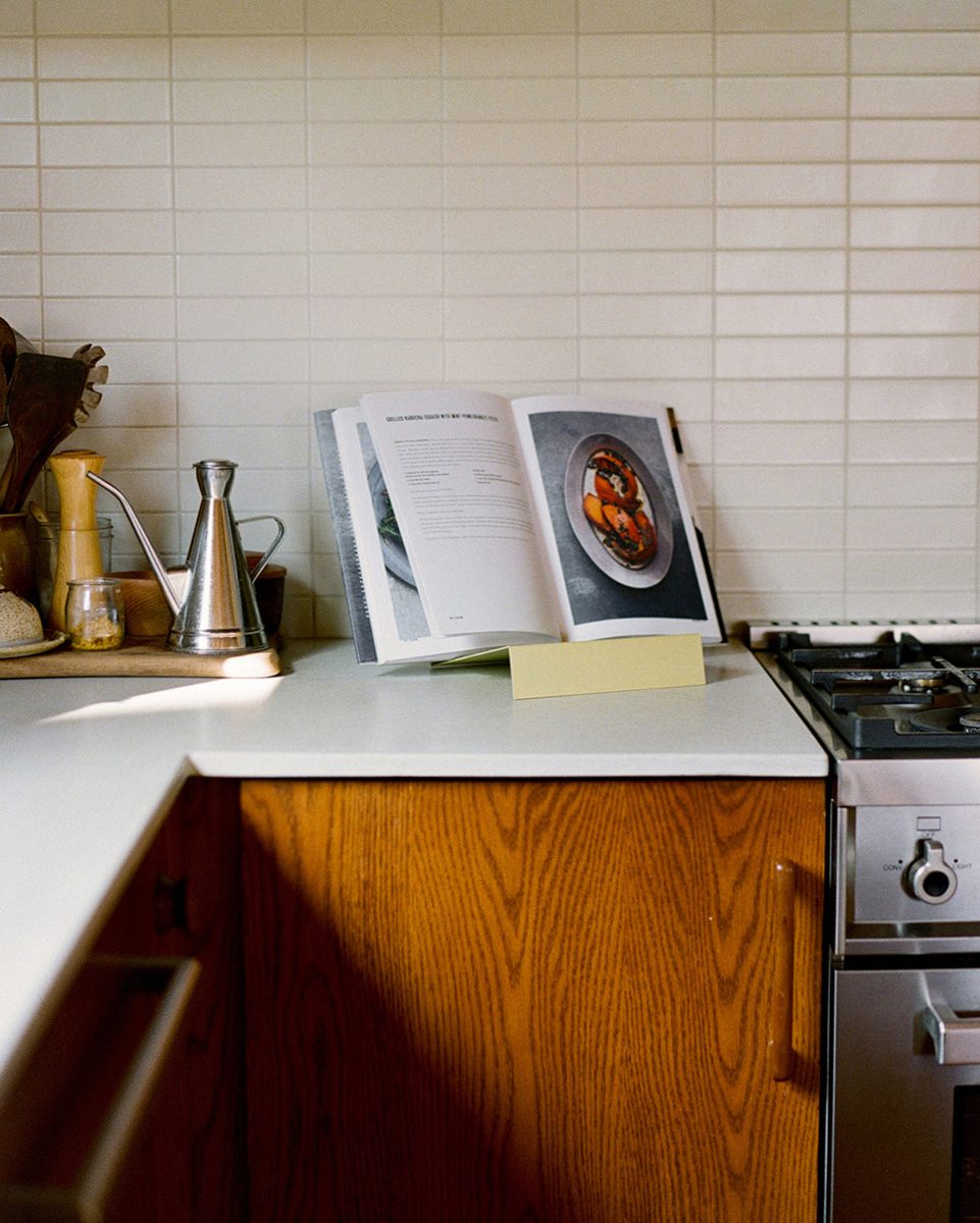 LP Record Stand — detail